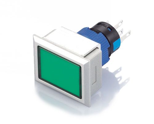 K16-G Rectangular illuminated button