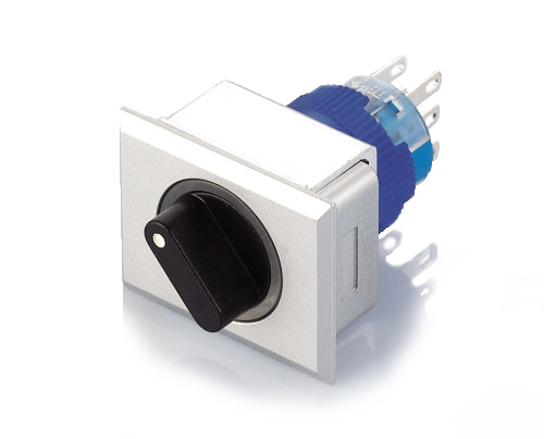 K16-G Rectangular selection button with lamp
