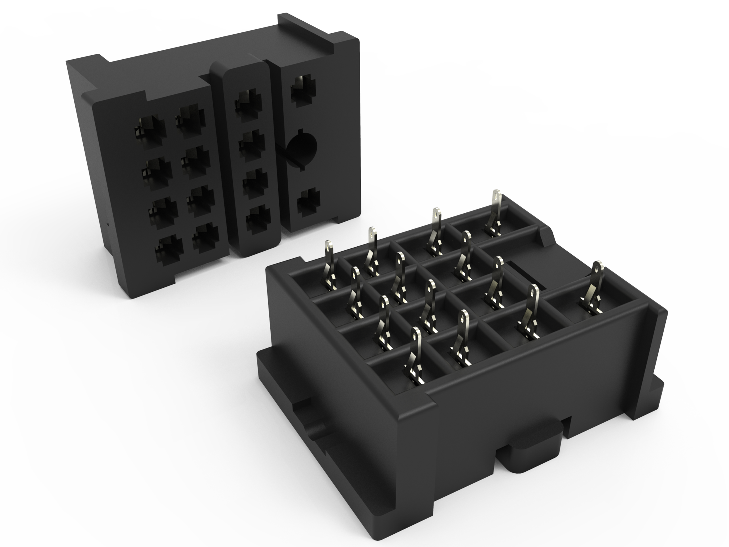 PCB 继电器插座