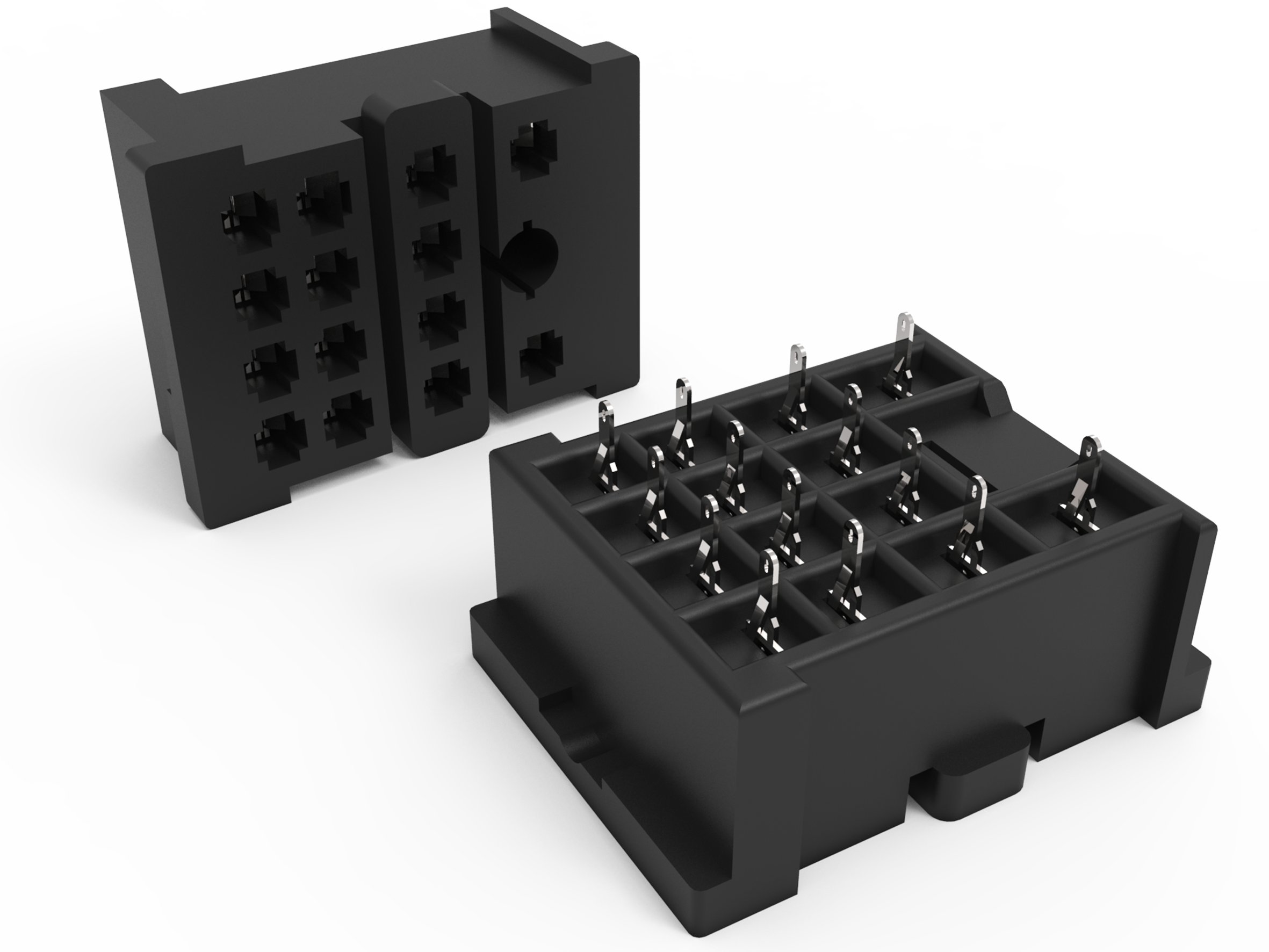 PCB 继电器插座