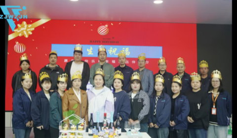 Jinhong Electric's March birthday party!