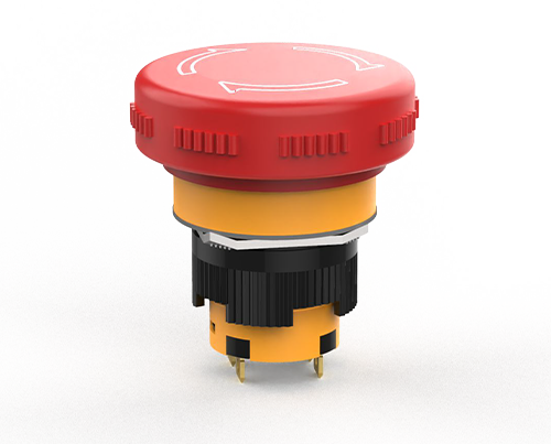 K16 Large end short contact emergency stop